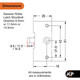 Saracen Roller Latch Shootbolt Gearbox Upvc Window Lock