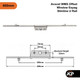 Avocet Slimline Offset UPVC Window Espag Rod Lock Mechanism 14mm U Rail 20mm & 22mm Backset Avocet Slimline Offset UPVC Window Espag Rod Lock Mechanism 14mm U Rail 20mm & 22mm Backset