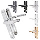 TSS UPVC Door Handle Pair 92mm PZ 210mm Fixings TSS UPVC Door Handle Pair 92mm PZ 210mm Fixings