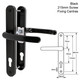 TSS UPVC Door Handle Pair 92mm PZ 215mm Fixings TSS UPVC Door Handle Pair 92mm PZ 215mm Fixings