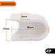 Mila Hero 10 x Sliding Screw Covers for Window Handles