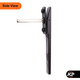 Debar Vivo Bi-Fold Door Handle Black Non-Locking for Intermediate Panels