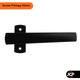 Debar Vivo Bi-Fold Door Handle Black Non-Locking for Intermediate Panels