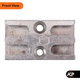 Maco Window Espag Mushroom Striker Keep Plate Part No. 94275 32936 Timber