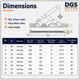 DGS uPVC Window Hinge DGS Elite uPVC Friction Stay Pair 