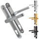 Hoppe Roto UPVC Door Handle Pair 92mm PZ 200mm Fixings Hoppe Roto UPVC Door Handle Pair 92mm PZ 200mm Fixings
