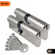 JCP Keyed Alike Anti Pick Euro Cylinder uPVC Front Door Lock JCP Keyed Alike Anti Pick Euro Cylinder uPVC Front Door Lock