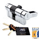 Avocet ABS Quantum 3 Star Thumb Turn Anti Snap Euro Cylinder UPVC Front Door Lock TS007