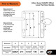 Ultion Sweet Composite UPVC Door Handle Pair 92/62 PZ 211mm Fixings Offset Lever Pad Ultion Sweet Composite UPVC Door Handle Pair 92/62 PZ 211mm Fixings Offset Lever Pad