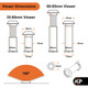 Ultion Door Knocker 130mm 5" Face Fix with Spyhole for UPVC & Composite Doors