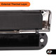 Ultion Sweet 12" Letterbox Set Square Edge for uPVC Composite & Timber Doors