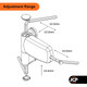 Avocet UPVC Door Flag Hinge MT3D Mini Triad