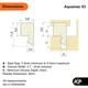 Schlegel Aquamac 63 AQ63 Qlon Gasket Seal for Wood Window & Door Draught Foam Strip  Schlegel Aquamac 63 AQ63 Qlon Gasket Seal for Wood Window & Door Draught Foam Strip