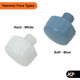  Xpert 32mm Spare Replacement Glazing Hammer Heads - White & Blue Set 
