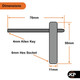Trojan 3D Composite Door Hinge Spanner Adjustment Tool   Trojan 3D Composite Door Hinge Spanner Adjustment Tool