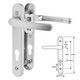  TSS uPVC Door Handle Pair 92mm PZ 160mm Screw Fixings 