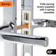  Schlosser Technik Apto Ferco UPVC Door Handle Pair 70mm PZ 180mm Fixings 