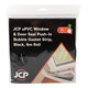  JCP uPVC Window & Door Replacement Bubble Gasket Seal 8 x 9mm 6m Roll 