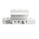 Mila UPVC Door Butt Hinge Pendulum Rebated White