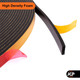 WRS JCP Black High Security Glazing Tape DSX 15mm x 4mm x 20 metres