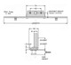 Avocet Offset UPVC Window Espag Rod Lock Mechanism 16mm U Rail Avocet Offset UPVC Window Espag Rod Lock Mechanism 16mm U Rail