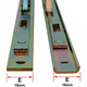 Avocet Offset UPVC Window Espag Rod Lock Mechanism 16mm U Rail Avocet Offset UPVC Window Espag Rod Lock Mechanism 16mm U Rail