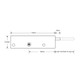 Asec Garage Door Security Bolts Locks  –  Heavy Duty Pair Kit (Same Keyed Locks)