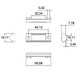 GU Ferco Universal uPVC Door Latch Striker Plate Keep E11807