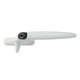 Trojan Sparta White Cockspur UPVC Window Handle