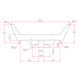 Reddiplex R6068 Black E Gasket UPVC Window Door Double Glazing Rubber Seal