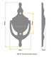 UAP Victorian Urn Door Knocker