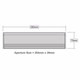 Stormguard Internal Letter Box Cover Draught Excluder