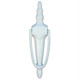 UAP Victorian Urn Slimline Door Knocker