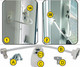 UAP uPVC Cable Window Restrictor Child Safety Lock