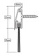 Stormguard Concealed Brush Seal Door Draught Excluder 838mm Stormguard Concealed Brush Seal Door Draught Excluder 838mm