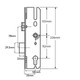 Maco Mk 3 Multipoint Door Lock Gearbox – 35mm Backset, 92PZ