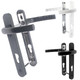 Winlock UPVC Composite Door Handle Pair 92mm PZ 122mm Fixings