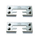 Window Parts 2 x UPVC Window Keep Universal Flexi Repair Strike Plate