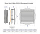 Simon Window Vent A Matic Static Ventilator DGS JG with Stormguard