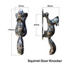 Prima Squirrel Solid Brass Heavy Duty Door Knocker