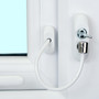 JCP White Cable Window Door Restrictor Child Baby Security Lock