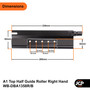 Debar Bi-Fold Top Half Guide Roller or Bottom Half Roller A1 System