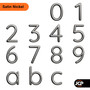Ultion Sweet 3" 75mm Self Adhesive Door Numbers and Letters