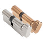 Thumb Turn Euro Cylinder UPVC Front Door Lock Anti Pick Anti Drill