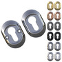 Ultion Door Euro Cylinder Escutcheon Interior & Exterior for UPVC & Composite Doors