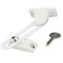 Securit White Timber Window Restrictor Child Safety Lock