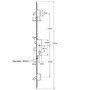 Winkhaus Cobra STV Multipoint Keywind Door Lock 2 Hook 20mm Radius Faceplate 92PZ