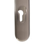 Greenteq Alpha 25 UPVC Door Handle Pair 92mm PZ 215mm Fixings