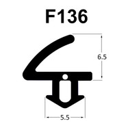 F136 flipper gasket profile