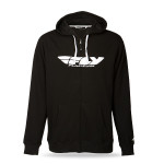Fly Racing Corporate Mens Zip Up Hoody